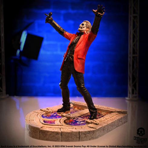 Knucklebonz Ghost Rock Iconz Papa Emeritus IV Statue